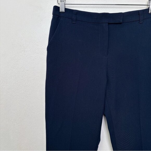 Topshop Womens 6 Navy Slim Fit Ankle Trouser - Picture 4 of 15